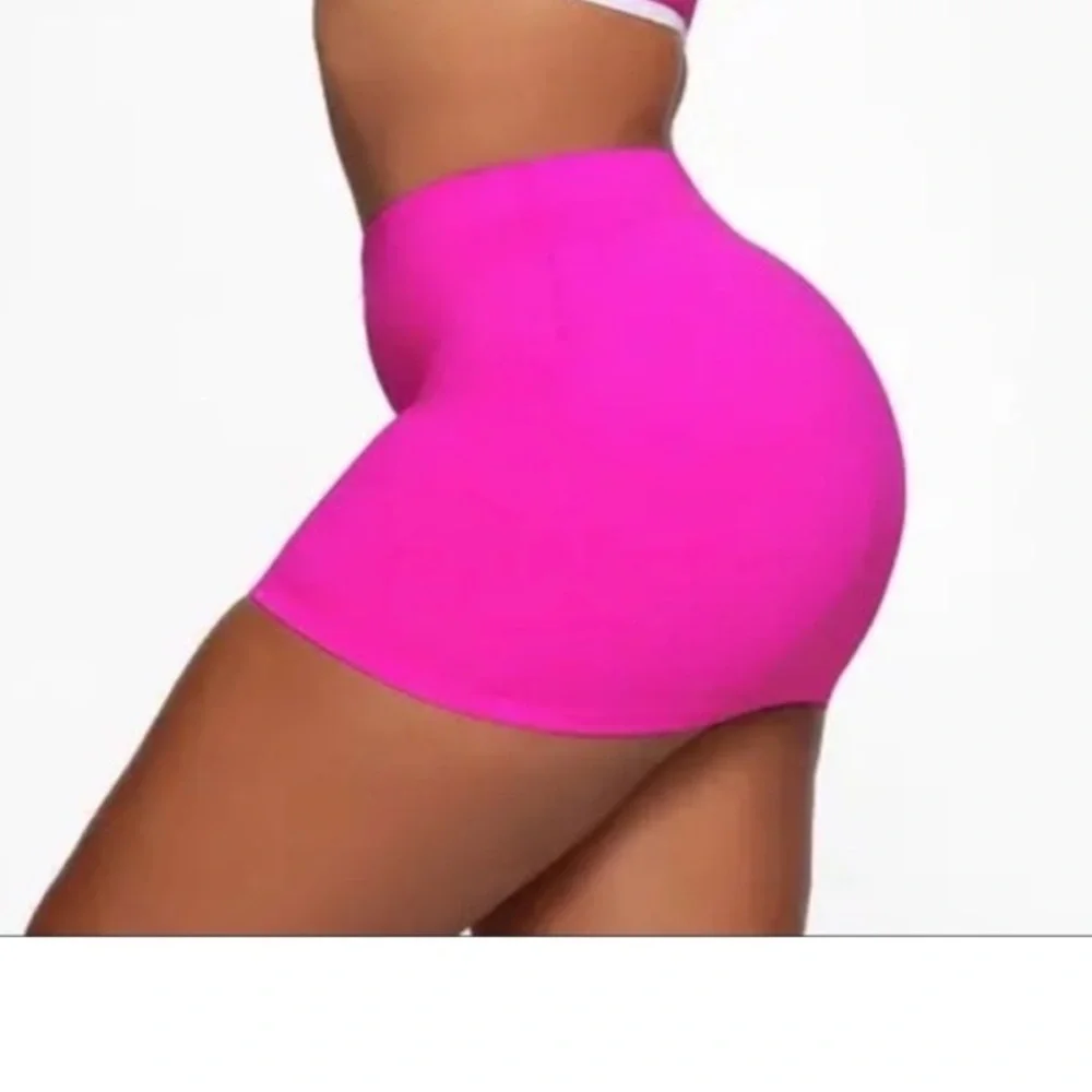 NWT SKIMS ZIP-UP SWIM MINI SKIRT large